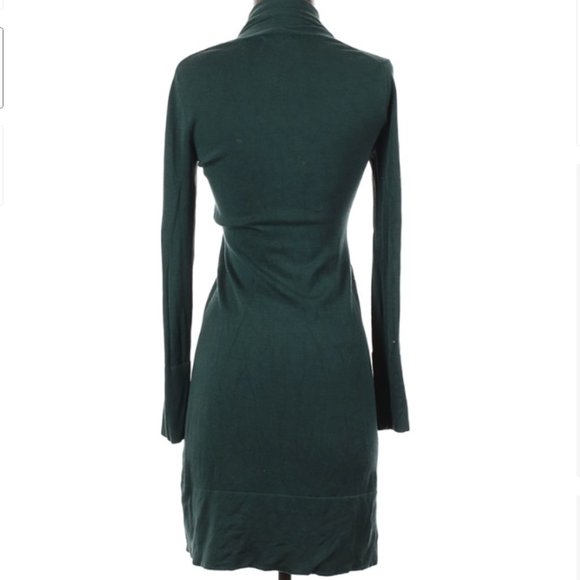 Dark turquoise Banana Republic dress ideal for winter, spring, fall - size xs - Picture 2 of 2